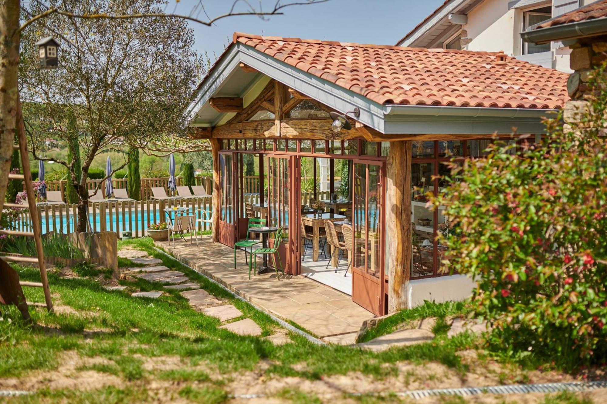Bed and Breakfast Ferme Elhorga à Saint-Pée-sur-Nivelle Extérieur photo